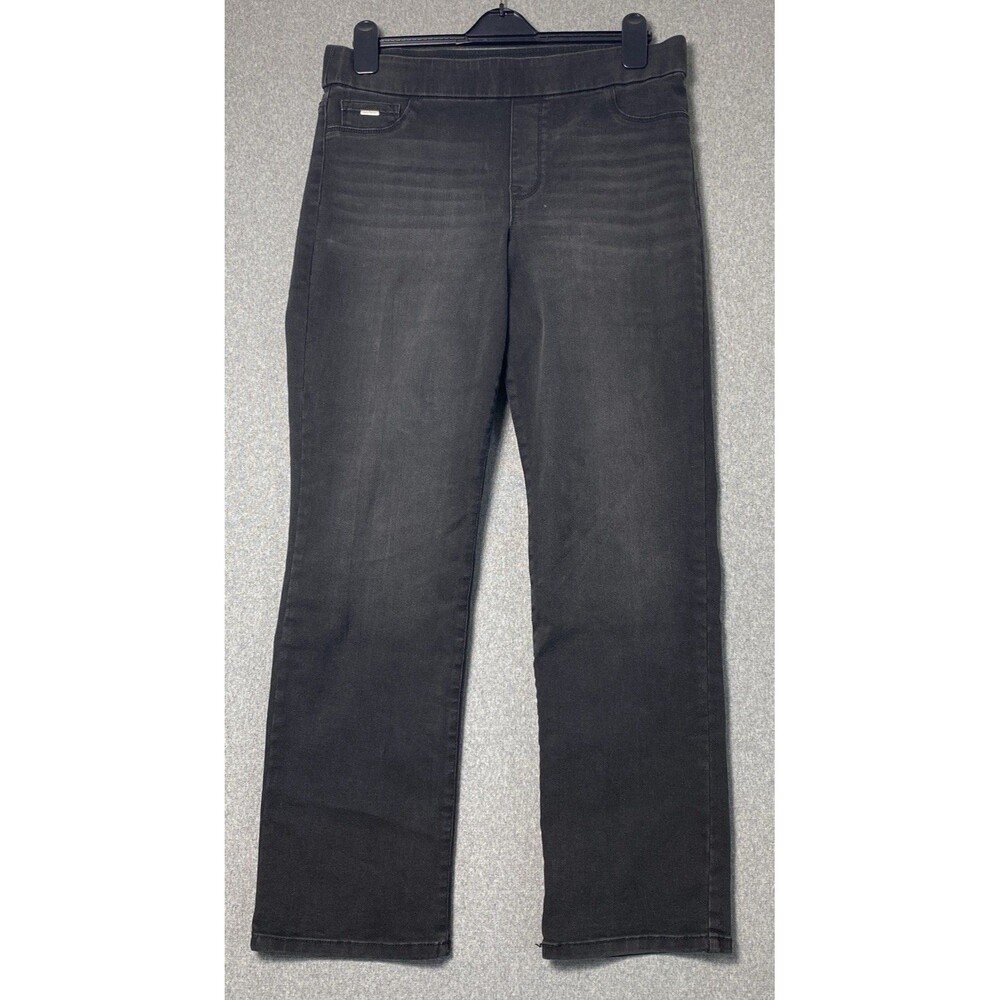 nine west heidi pull on straight jeans Size 14 Stretchy